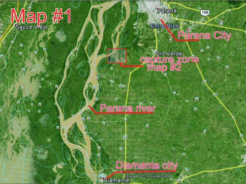 Hypostomus boulengeri = location map 1